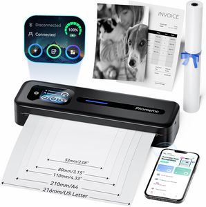 Phomemo M832D Wireless A4 Portable Thermal Printer Upgraded Touchable Screen