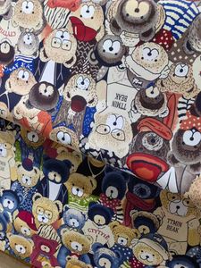 Ready Supply High Quality 100% Cotton Cartoon Printed Woven Fabric for Kids Bedding Sets Good Quality