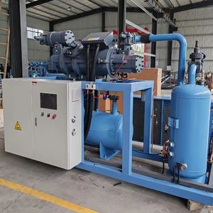 -18 to -25 Degree Refrigeration Screw Compressor/Condensing Unit for Cold Room