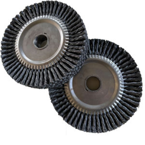 Custom Carbon Steel Wire Twist Knot Polishing Rust Removal Wheel Brush for Assembly Use