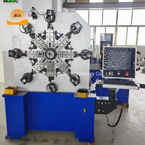 Multifunction CNC 0.2-12 mm Compression CNC Spring Coiling Camless Maker Making Machine Equipment