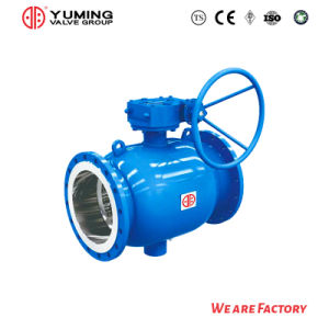 Fully Welded Flange Ball Valve Turbine Driven Heating Ball Valve