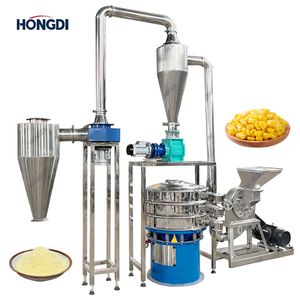 Automatic Powder Grinding and Screening Production Line with Cyclone Dust Collection System