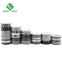 Home Decoration Good Adhesive Crepe Paper Foil Washy Masking Tape
