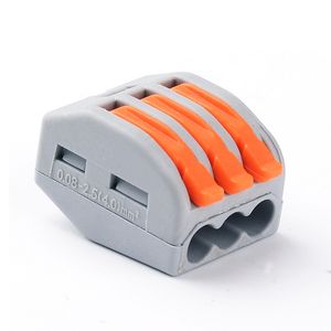Universal Terminal Block Quick Splice Push in Electrical Wire Cable Lever Connector
