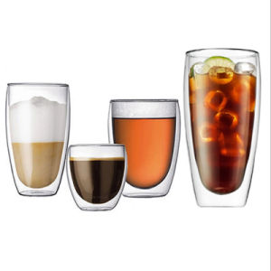 10oz/12oz/14oz/16oz Wholesale Promotional-Gifts Cheap-Price Borosilicate Glass Coffee Mugs Cup Bottles