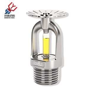 Fire Sprinkler 79℃ Pendent Fire Fighting Equipment Automatic DN15 K80 Standard Response Sprinkler