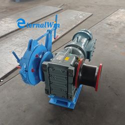 Marine Ship Deck Anchoring Winch 12.5mm 16mm Chain Electric Anchor Towing Winch Windlass Price