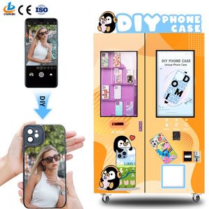 Custom DIY Phone Case Printing Machine Fully Automatic Phone Case Vending Machine