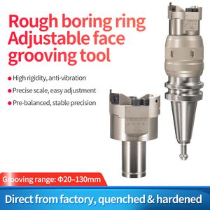 Rough Boring Adjustable Annular End Face Slotting Cutter CNC Slotting Cutter
