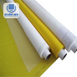 White and Yellow Polyester Screen Printing Mesh
