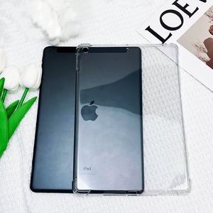 Suitable for 2025 iPad Apple 10.2-Inch Transparent TPU Material Protective Case Air5 Full Package Soft Case Air/iPad/PRO9.7-11 Inch Airbag Protection