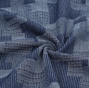 Henry Style Jacquard Denim 100% Cotton New Design for Pant Woven Fabric