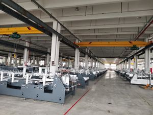Cartons Folder Gluer Yaojia Used Corrugated Carton Box Making Machine