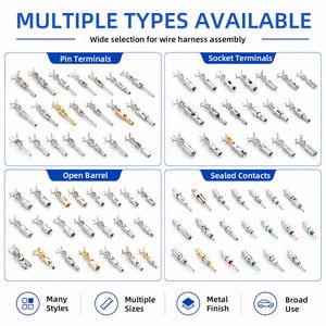 Chenf Brass Half Gold Nickel Cabbage Terminals Male Female Car Connectors Terminal