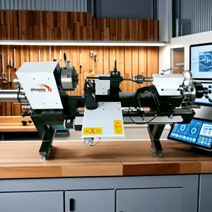 Auto Feeding CNC Wood Lathe Turning Machine with Milling Cutter Polisher and Vertical Spindle