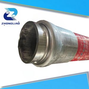 Steel Wire Reinforcement Concrete Pump Rubber Hose 85bar