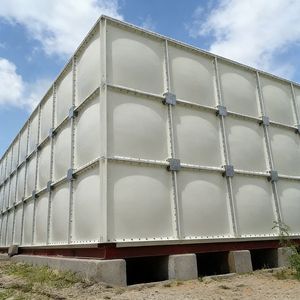 1000 Liter -400, 000liter FRP GRP Panel Water Tank Galvanized Steel Water Tank Storage Water Tank