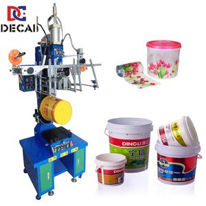 Plastic Bucket Heat Transfer Printing Machine for Paint Bucket
