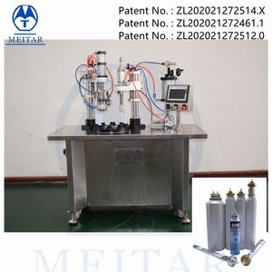 20mm PLC Controlled (BOV) Bag on Valve Aerosol Filling Machine