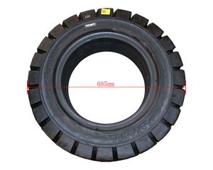 Durable Solid Tire 28*9-15 for Heavy-Duty Forklift Use