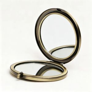 Pocket Double Sided Cosmetic Custom Portable Foldable Makeup Mirror