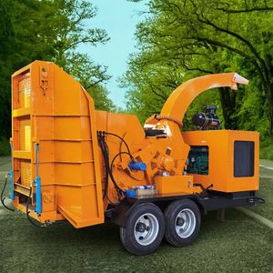 Factory Branch Crusher Diesel Engine Wood Chipper High Power Wood Crusher
