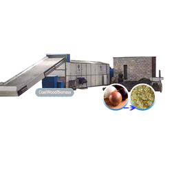 Continuous Mesh Belt Dryer Vegetable Conveyor Belt Dryer Onion Belt Dryer