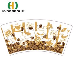 Five Star Wholesale Disposable Paper Cup Fan for Coffee