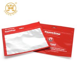 Red Colors Printing Food Packaging Aluminum Flat Pouch with Aluminum Foil Bag