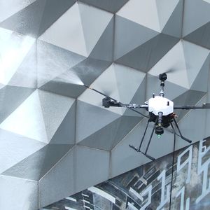 Automated Drone for High Rise Window Cleaning and Maintenance