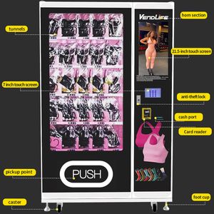 Men Women T-Shirts Vending Machine Clothes in Gym Normal Temperature Automatic Bulk Vending Machine Outdoor