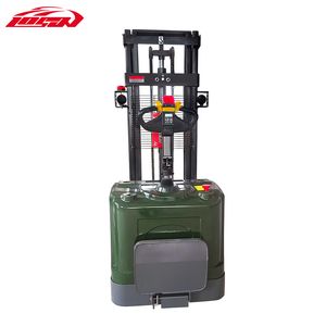 Versatile 2200lbs Electric Pallet Stacker for Effortless Handling