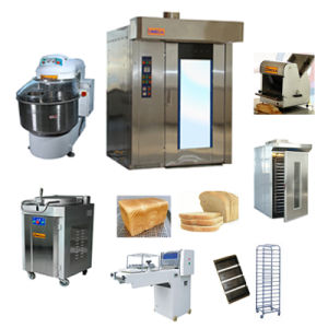 Complete Full Bakery Equipment for Loaf Sliced Toast Tin Bread