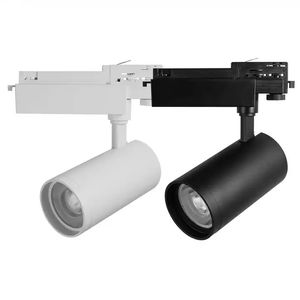 Custom Rail Light Surface Mounted Spotlight Adjustable GU10 LED Track Lights Aluminum Track Light