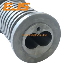 Twin Parallel Barrel with Tungsten Alloy Treatment with Great Corrosion Resistance for Twin-Screw Extruders Recycling Machine Wood Plastic Composite