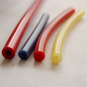 High Quality Round Silicone Hose Transparent Rectangular Thin Rubber Tubing Silicone Flexible Pipe