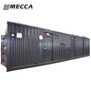 Containerized Electricity Generators 1400kw 1750kVA 2000kVA Shanghai Mitsubishi Sme Engine Power Diesel Generator