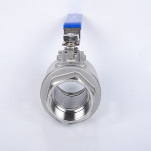 2PC Stainless Steel 304 316 Good Quality Ball Valve