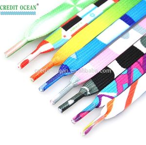 Credit Ocean Customized Shoelace with Plastic/Metal Tips