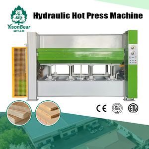 Hydraulic Hot Press Machine for WPC Board, Laminate, Wooden Pallet & Sawdust Block