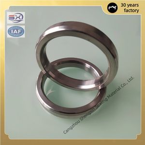Stainless Steel 304 Ring Joint Gasket Pipe Flange Stainless Steel Metal Gasket Ring O-Ring Sealing Gasket