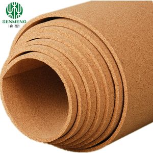 Eco-Friendly Decorative Acoustic Cork Roll for Wall/Floor - Custom Thickness 0.8-12mm