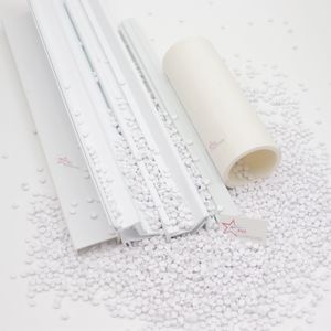 Flame Resistant PVC Grains Beads Compounds for Making Window Profile Pipes