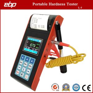 Color Screen Digital Portable Leeb Hardness Tester with Printer
