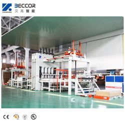 Double Sides Melamine Faced Short Cycle Hot Press Machine for Chipboard for Short Cycle Hot Press Machine