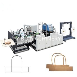 Automatic Twisted Paper Rope Handle Making Combi Pasting Machine (YB-YSA)