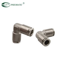 PV08 Elbow Union Brass One Touch in Fitting Pneumatic Air Tube Fitting