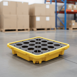 Durable Anti-Leak Spill Containment Platform for Chemical Safety