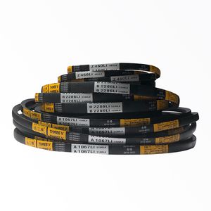 Reliable Fan Drive V-Belt for Agricultural Tractor Engine Cooling Systems and Heavy-Duty Transmissions
